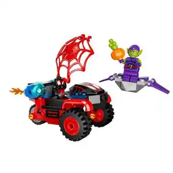 Lego marvel: miles morales spiderman techno trike