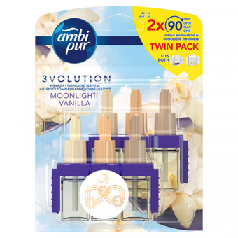 Rossmann Ambi pur 3volution moonlight vanilia elektromos illatpárologtató utántöltő - 2x19 ml ajánlat