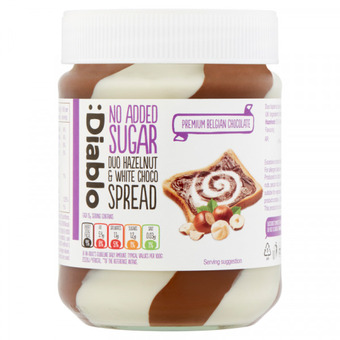 Rossmann Diablo mogyoró és fehércsoki krém hozzáadott cukor nélkül - 350 g ajánlat