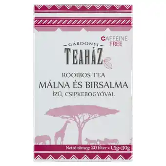 Gárdonyi rooibos tea málna és birs csipkebogyó - 30 g