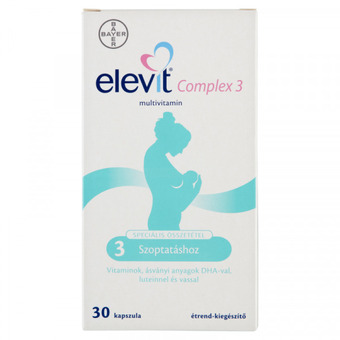 Rossmann Elevit complex 3 multivitamin kapszula - 30 db ajánlat
