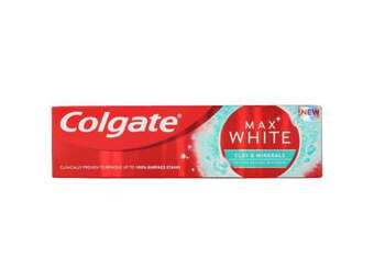 Rossmann Colgate max white clay&minerals fogkrém - 75 ml ajánlat
