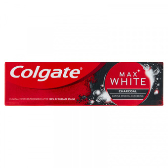 Colgate max white charcoal fogkrém - 75 ml