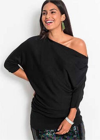 Bonprix Aszimmetrikus pulóver ajánlat