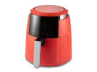 Delimano air fryer touch olaj nélküli fritőz piros