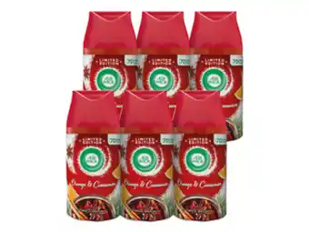Euronics Air wick freshmatic automata légfrissítő spray utántöltő - fahéj és narancs, 6x250 ml ajánlat