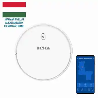 Tesla robostar iq300 intelligens robotporszívó, nedves- száraz,  3000 pa, 600 ml - fehér