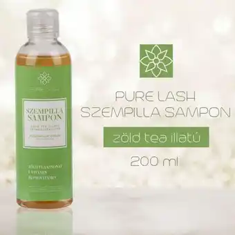 Zöld tea illatú szempillasampon 200 ml