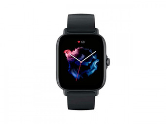 Amazfit gts 3 okosóra, fekete