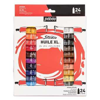 Olajfesték készlet studio huile xl pebeo 24 x 12 ml (olajfesték készlet )