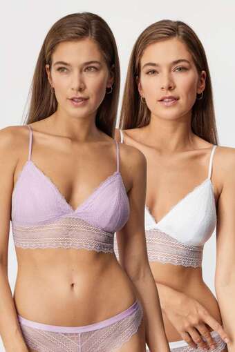 2 pack bralette caia melltartó
