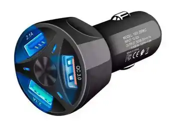 Apt autós töltő gyors töltés 3.0 3x usb, pls34h