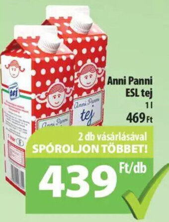 Coop Anni Panni ESL tej 1L ajánlat