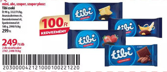 Coop Tibi csoki 90 g ajánlat