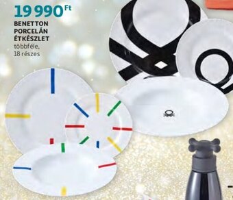 Auchan Benetton Porcelán Étkészlet ajánlat