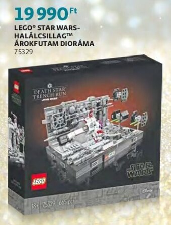 Auchan Lego Star Wars Halálcsillag Árokfutam Dioráma ajánlat