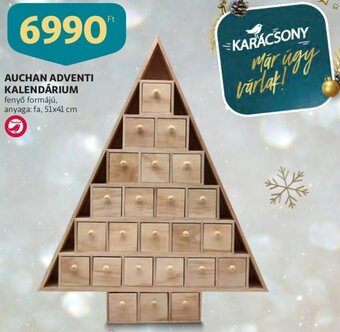 Auchan Auchan Adventi Kalendárium ajánlat