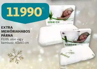 Auchan Extra Memóriahabos Párna ajánlat