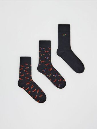 Reserved 3 pár mintás zokni ajánlat