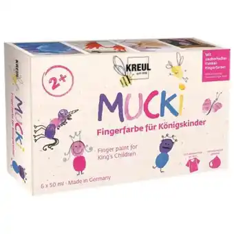 ARTMIE Ujjfesték készlet mucki lányoknak - kreul / szett 6 x 50 ml ajánlat