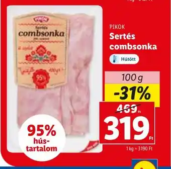 Lidl Pikok Sertés combsonka 100 g ajánlat