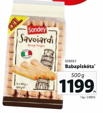 Lidl Sondey Babapiskóta 500 g ajánlat