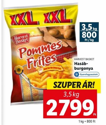 Lidl Harvest Basket Hasábburgonya 3,5 kg ajánlat