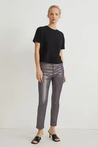 C&A Slim jeans - high waist - lycra® - shiny ajánlat