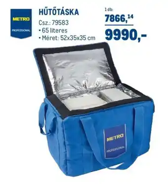 Metro Metro professional hűtőtáska 65l 52x35x35cm ajánlat