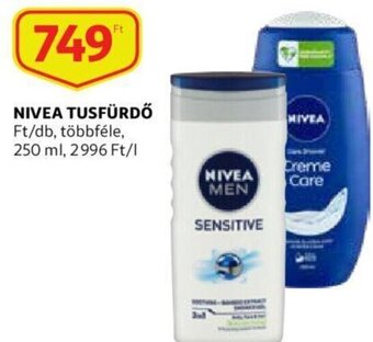 Auchan Nivea tusfürdő 250ml ajánlat