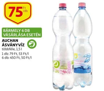 Auchan Auchan ásványvíz 1,5l ajánlat