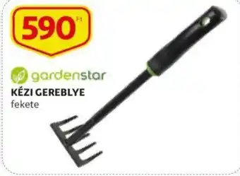 Auchan Gardenstar kézi gereblye fekete ajánlat