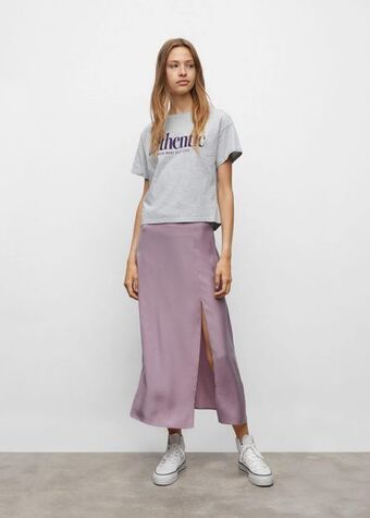 Mango Mintás pamut póló ajánlat