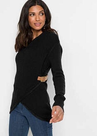 Bonprix Pulóver kiegészítővel ajánlat