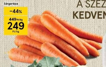Tesco Sárgarépa 1 kg ajánlat