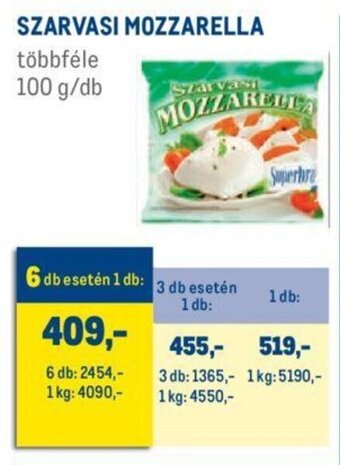 Szarvasi mozzarella 100g