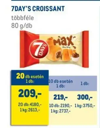 7day's croissant 80g