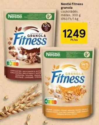 Tesco Nestlé fitness granola csokoládés mézes 300g ajánlat
