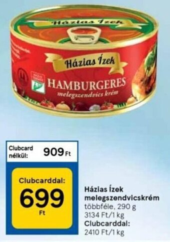 Tesco Házias ízek melegszendvicskrém 290g ajánlat