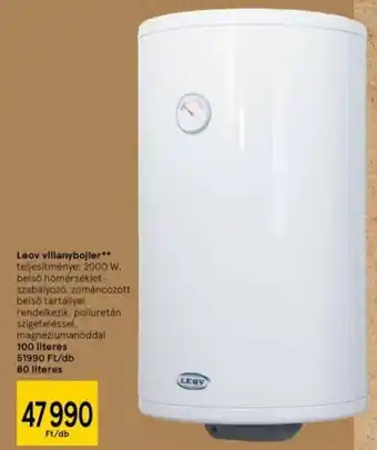 Tesco Leov villanybojler 2000w 80 ajánlat