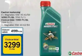 Tesco Castrol motorolaj 4l magnatec 10w-40 a3 / b4 ajánlat