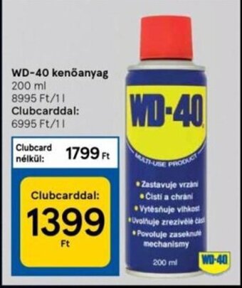 Tesco Wd-40 kenöanyag 200ml ajánlat