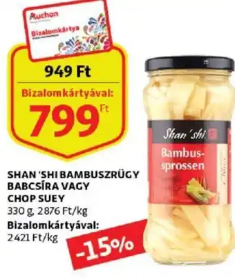 Shan'shi bambuszrügy babcsíra vagy chop suey 330g