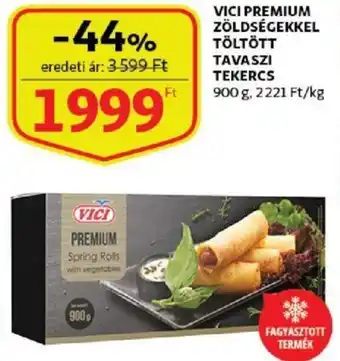 Auchan Vici premium zöldségekkel töltött tavaszi tekercs 900g ajánlat