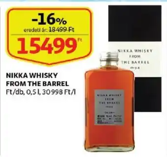 Nikka whisky from barrel 0.5l