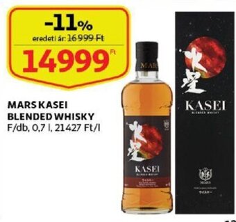 Auchan Mars kasei blended whisky ajánlat