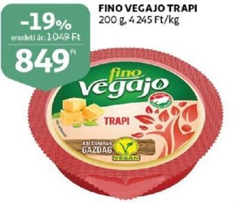 Auchan Fino vegajo trapi 200g ajánlat