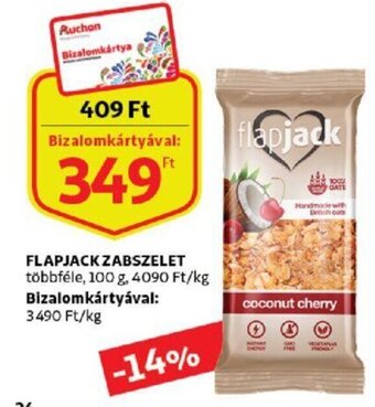 Flapjack zabszelet 100g
