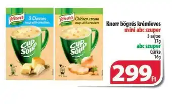 Coop Knorr bögrés krémleves ajánlat