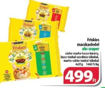 Coop Friskies macskaeledel 4x85g ajánlat
